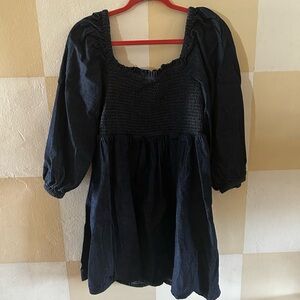 JCrew Denim Smocked Women's Dress